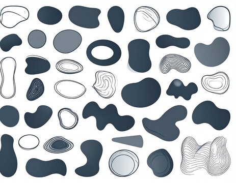 Abstract shapes collection (3)