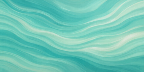 Fototapeta premium Abstract blue waves create a soft, flowing water texture pattern like a gentle ocean ripple