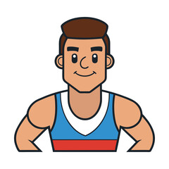 Sports silhouettes diverse athletic activities icons