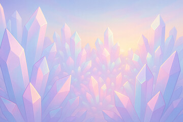 Garden of Pastel Crystal Light