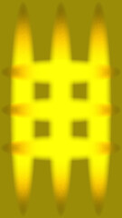 Simple background in tabaco green and vivid yellow