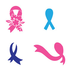Fototapeta premium Awareness Ribbon SVG Bundle