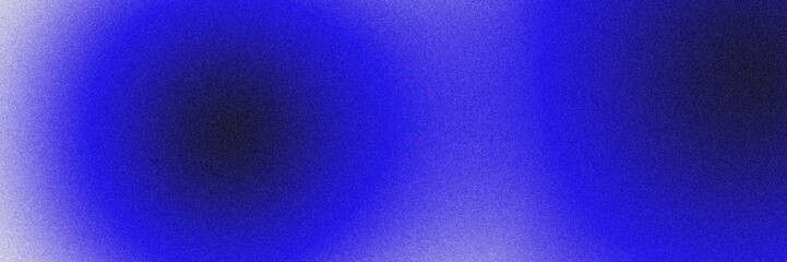 Colourful Gradient Texture – Grainy Blurry Abstract Background with Pixelated Noise in Blue. Vintage Style for Design, Futuristic Design, Branding, Visual Effects, Banner, Poster, Copy Space