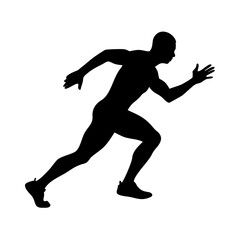 running man silhouette