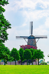 windmill in the netherlands