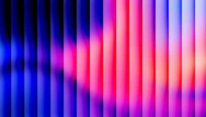 Fractal Glass Abstract Vertical Stripes Gradient With Neon Pink And Blue Hues background bright