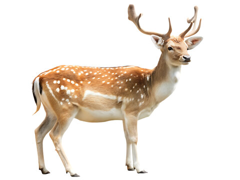 deer  isolated on white background .PNG