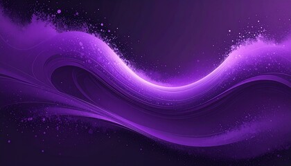 Grainy purple abstract on dark background, noise texture backdrop web banner page poster cover design