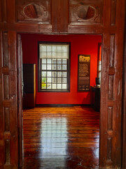 Lanzarote Spain, May 25 2025, Historic Colonial Architecture of Palacio Sp&iacute;nola Museum Casa Museo Palacio Sp&iacute;nola, Teguise Market The local market
