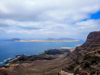 Lanzarote Spain, May 25 2025, View from Castillo de Santa B&aacute;rbara on Mount Benacantil, Alicante, Spain