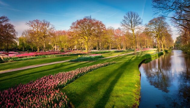 Vondelpark In Amsterdam Netherlands