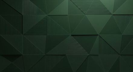 Green Triangle Mosaic.