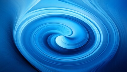 Fototapeta premium Blue Gradient Swirl Background