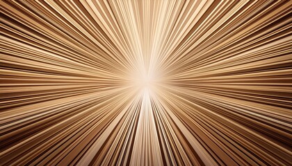 Abstract Beige Radiating Lines Converging At Center