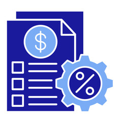 Financial Report  Icon Set Multiple Style Collection