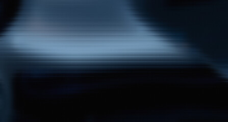 Dark blue Abstract Background – Horizontal Blur Gradient Motion Texture Art Design. abstract background