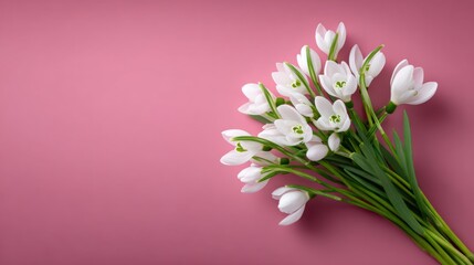 Elegant white tulips bouquet with vibrant floral arrangement showcasing fresh flowers, natural beauty, romantic gift, and stylish floral decor for celebrations and home