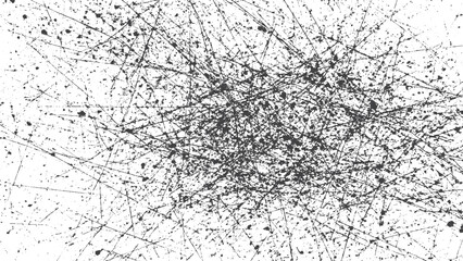 grunge scratched texture with urban distressed background dust overlay grainy retro effect vector illustration for vintage style