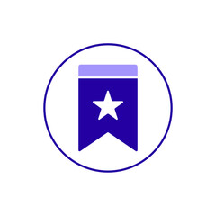 Icon a Bookmark, isolated against a clean background.