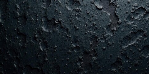 Fototapeta premium Close-up of distressed black cement Perfect for showcasing , cement, abstract, background