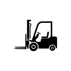Forklift Side View Icon