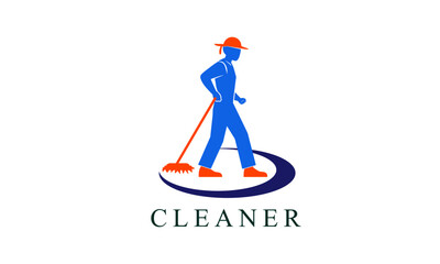 Modern Cleaning Logo Design Template