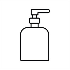 Hand Soap Dispenser Icon Design Elements Illustration