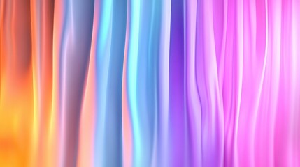 Smooth vertical stripes in bright gradient colors for a futuristic and clean visual effect