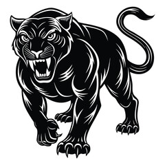 Black Panther  Symbol of Power and Stealth, Shadow Roar,Night Fang, Dark Claw, Phantom Panther,Silent Fury,Midnight Beast,Obsidian Roar, Black Panther vector, Black Panther concept, Black Panther cart