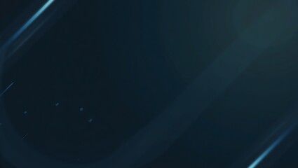 Fototapeta premium Dark blue abstract background with light streaks