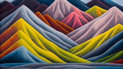 Colorful mountains background. Colorful mountains background. Colourful mountains background