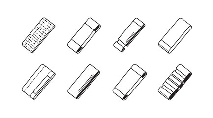 Vector art of yoga mat collection