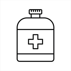 Soap Bottle Icon Design Elements Illustration