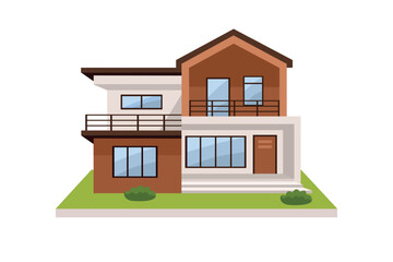 Modern House Architecture. Modern Residential Architecture Design. Modern House Architecture.