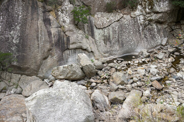 rocks in the mountains les gorges d'herick