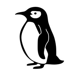 Grace in black and white—this penguin vector captures simplicity with soul. Ideal for modern branding, tattoos, or clean UI elements. Let elegance waddle into your work.