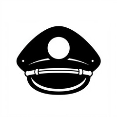 captain's cap vector 