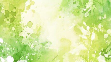 Watercolor-style background with green and white tones, featuring soft, blended hues ideal for creative designs, stationery, invitations, or decor needing gentle, natural visual appeal.