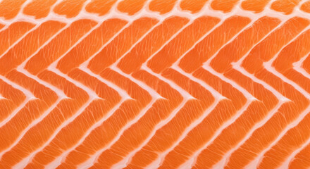 Close-Up of Salmon Fish Scales