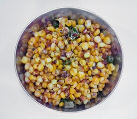 Sauteed Corn with Herbs and Spices