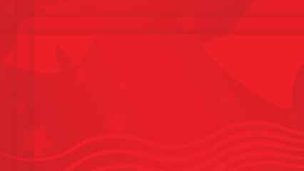 Christmas bells and stars background, festive celebration, red tone celebration cover.