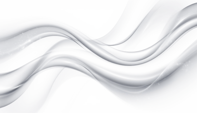  Translucent white-gray light smoke waves isolated PNG clipart