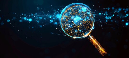 Conceptual Magnifying Glass Reveals Digital Network Connections in Cyber World for Data Analysis