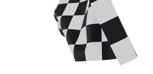 High-quality image of a checkered flag, perfect for sports, racing, and victory themes.