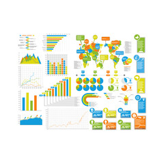 infographic elements vector illustration