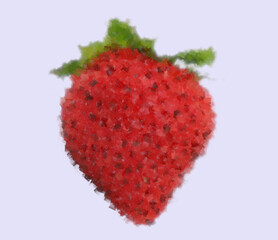 Fresa estilo abstracto