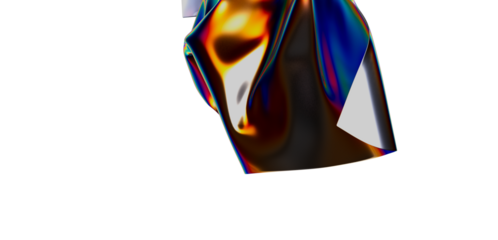 Unique shot of a swirling, colorful abstract fabric. A visual representation of color spectrum, textures, and artistic concept. Perfect for mode