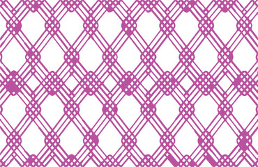 Purple Interlocking Diamond Pattern illustration