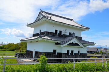 Obraz premium 桑名城 蟠龍櫓