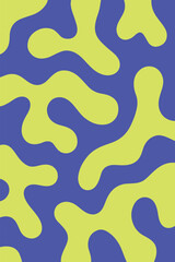 flat abstract neon green purple background